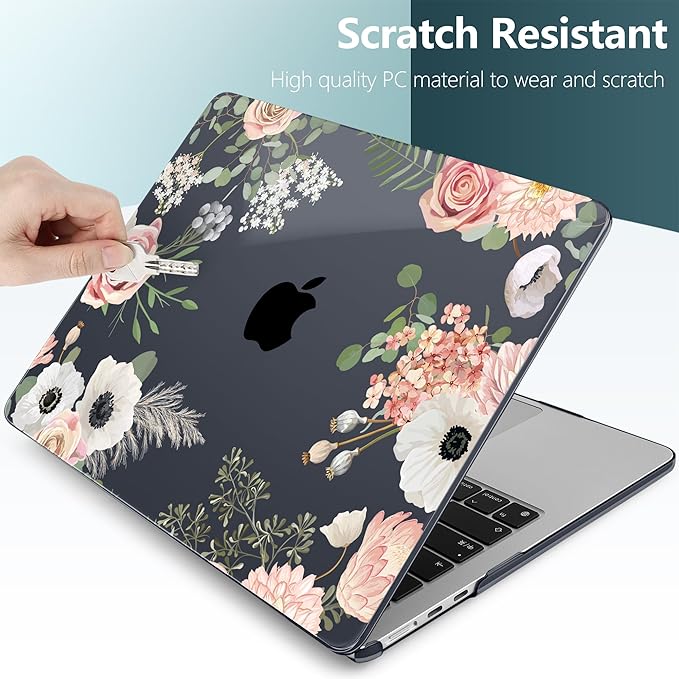 TWOLSKOO Compatible with M4 MacBook Air 15 inch Case 2025-2023 Released Model - Image 4