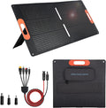 100W Portable Solar Panel for Power Station Generator, 100 Watt Foldable Solar by Unknown