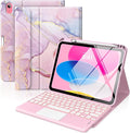 MoKo Touch Keyboard Case for iPad 11th Generation 11 inch 2025, iPad 10th by MoKo