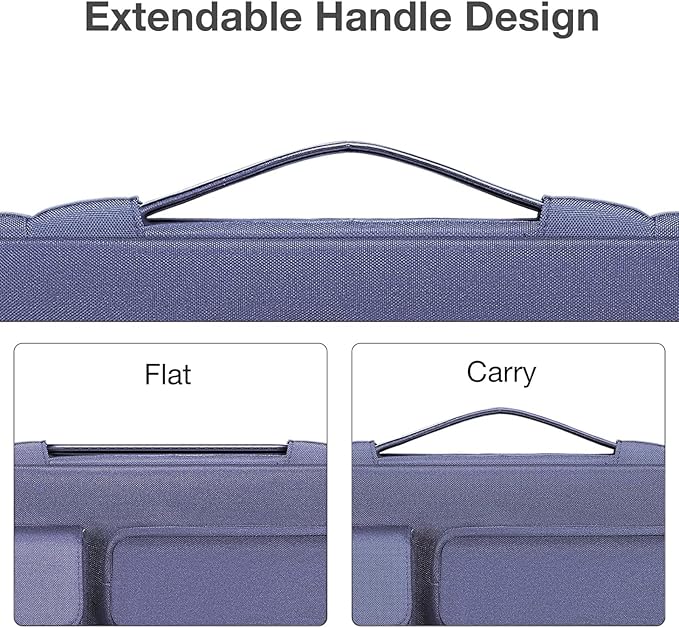 MOSISO 360 Protective Laptop Case 13.3 inch, 13-13.3 inch Laptop Sleeve - Image 5