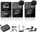 COMICA BoomX-D2 PRO Wireless Lavalier Microphone by COMICA