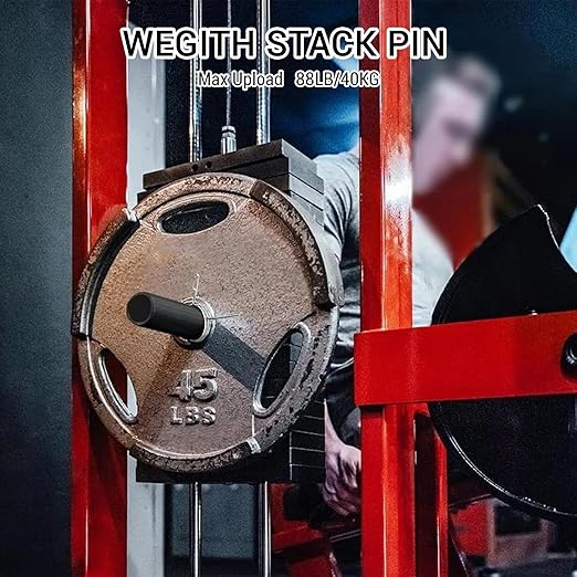Weight Stack Pin, Gym Pin with Spring Clip Collar, Weight Pins - Image 4