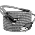 6.6FT USB A Male to 3 Female Extension Cable, USB Splitter 1 in 3 Out Support by Unknown