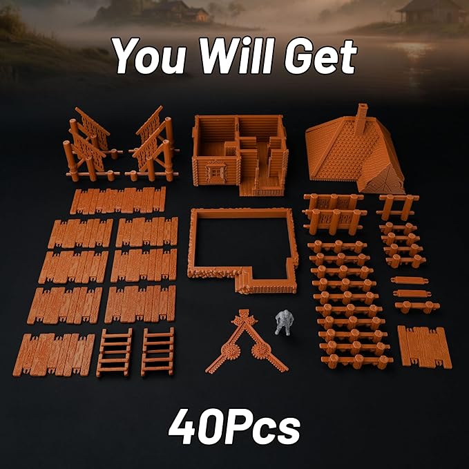 Modular Wharf RPG Terrain Set for Tabletop Roleplaying – Highly Detailed DND - Image 8