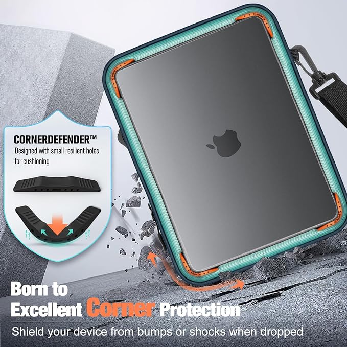 MoKo 13-14 Inch Laptop Sleeve Bag, Fits MacBook Air 13/13.3/13.6 Inch M2/M3 - Image 3