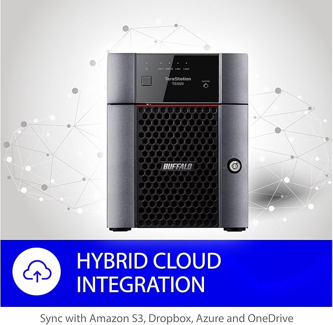 BUFFALO TeraStation 3420DN 4-Bay SMB 8TB Desktop NAS w/Hard Drives Included - Image 7