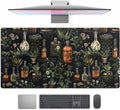 Black Aesthetics Desk Mat Mouse Pad Large Gaming Mouse Pad Desk Pad Mousepad by TENG+DA+QING