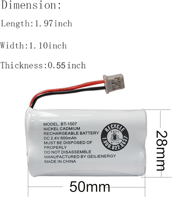 GEILIENERGY BBTY0651101 Battery Compatible - Image 3