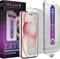 2 Pack Matte Screen Protector for iPhone 14 Pro/iPhone 15 / iPhone 16, 9H by Unknown