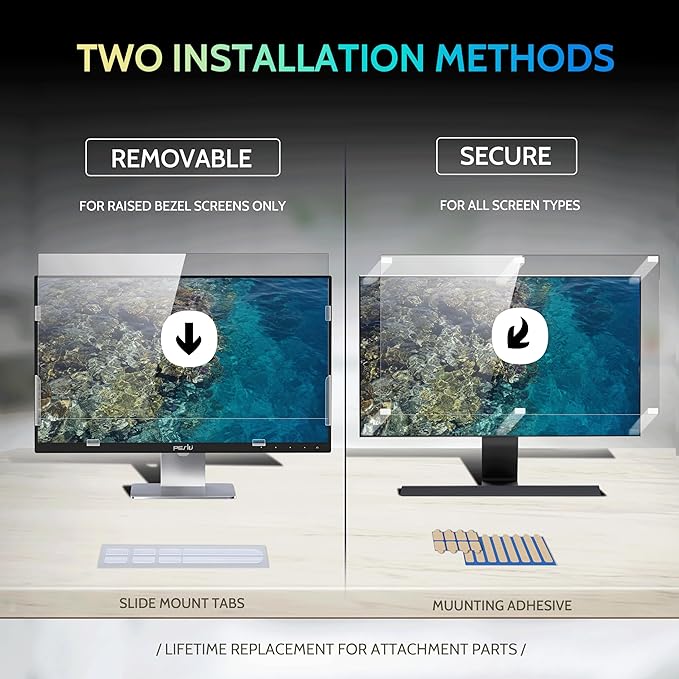 28 Inch Privacy Screen for Computer Monitor 16:9 Aspect Ratio, Eye Protection - Image 3