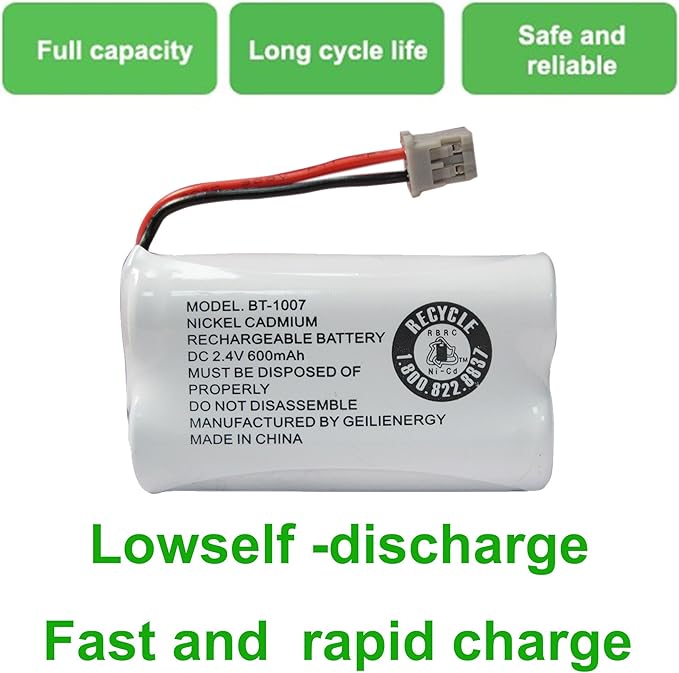 GEILIENERGY BT-1007 Cordless Phone Battery Compatible - Image 6