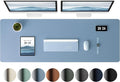 Aothia Leather Desk Pad Protector by Aothia