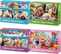 4-Pack 100 Piece Puzzles for Kids Ages 4-6 by Unknown