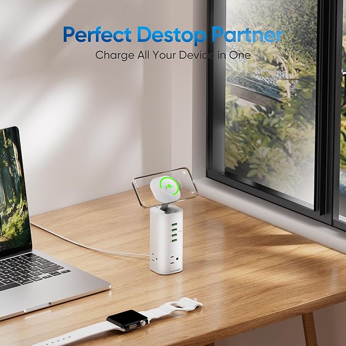 Tower Power Strip Surge Protector - Image 4