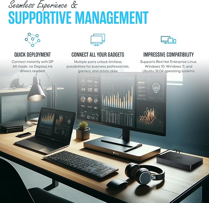 WD19DCS Dell Docking Station USB C - Image 5