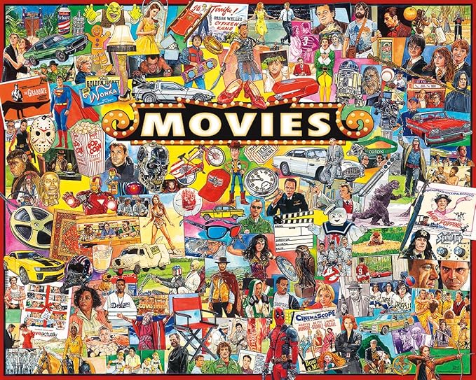 White Mountain Puzzles The Movies by WhiteMountain