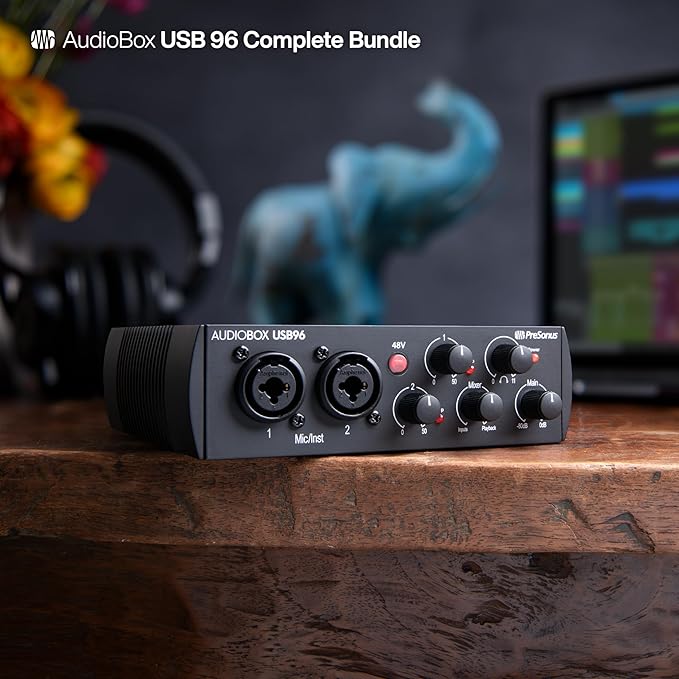 PreSonus AudioBox USB 96 Bundle — USB Audio Interface, XLR Interface - Image 5