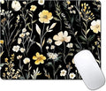 Wildflowers Aesthetic Floral Custom Mouse Pad by IMAYONDIA