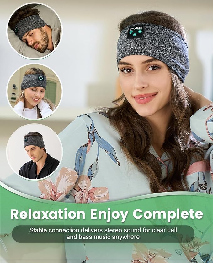 Perytong Sleep Headphones, Air Travel, Meditation - Image 5