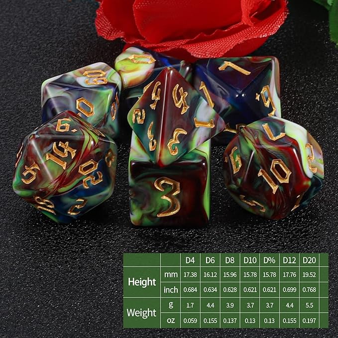 QMAY DND Dice Set - Image 2