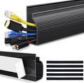 Cable Management Under Desk Self Adhesive Cable Raceways Channel by ZhiYo