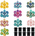 DND Dice Set, Surhugvy 10 X 7 Polyhedral Dice Set by Surhugvy