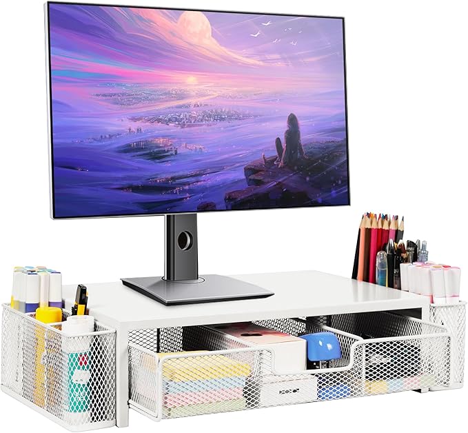 Computer Monitor Stand Riser by Qupui