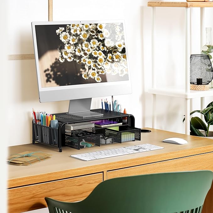 Simple Houseware Monitor Riser Stand - Image 2
