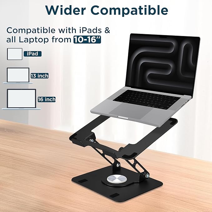 Uncaged Ergonomics Swivel Laptop Stand - Image 8