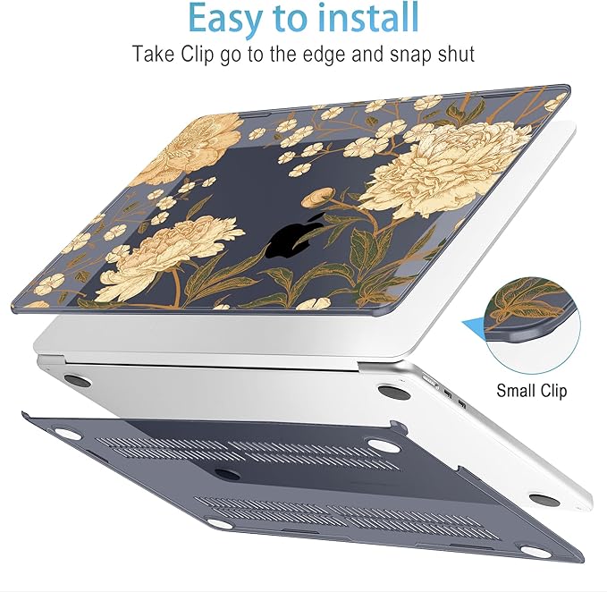 Mektron for 2025 M4 MacBook Air 13.6 Inch A3240 Case Fits 2023 A2681 M2 2024 - Image 3