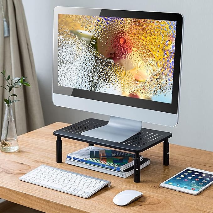 suptek Monitor Stand Riser for Computer, Notebook and All Flat Screen Display - Image 5