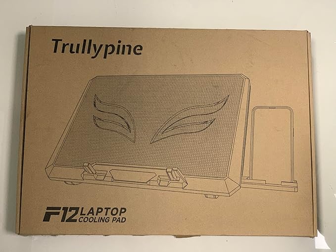 Laptop Cooling Pad with 12 Quiet Fans, Slim Portable - Image 10