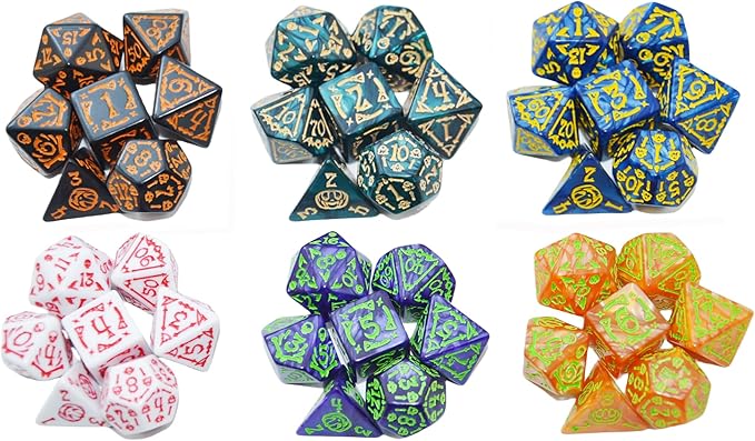 SmartDealsPro Double-Colors Polyhedral Dice Sets - Image 4