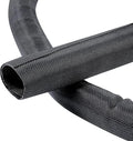 Black Braided Cable Management Sleeves Wire Loom Tubing Cord Protector by BuyUneed