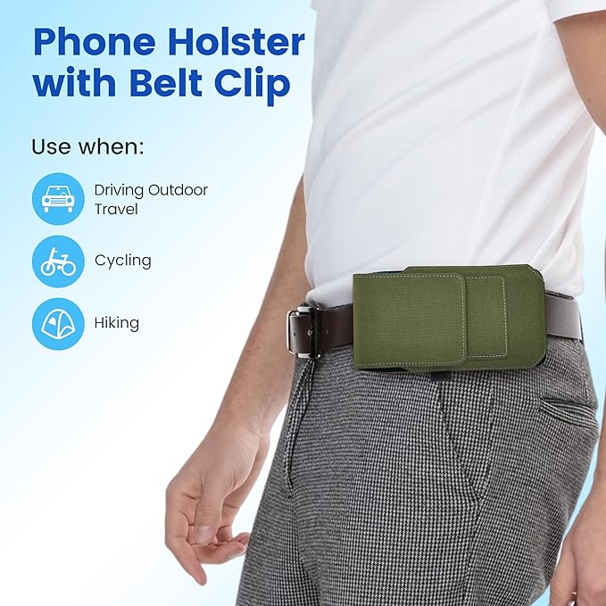 BECPLT for iPhone 17 Pro Max Air 16/15/14/13/12/11 Pro Max Nylon Cell Phone - Image 5