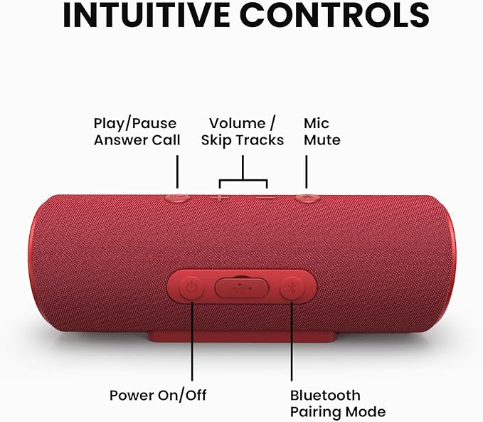 Cleer Scene Portable Bluetooth Speaker, IPX7 Waterproof, Powerful Sound and - Image 2