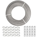 TooTaci 3/16" Stainless Steel Cable, 100ft Wire Rope by TooTaci