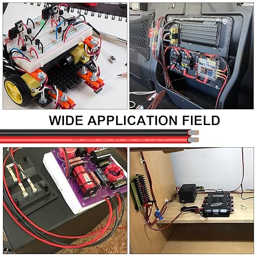 10 Gauge Wire 100FT Tinned Copper Wire-2 Conductor Parallel Wire Insulated - Image 7
