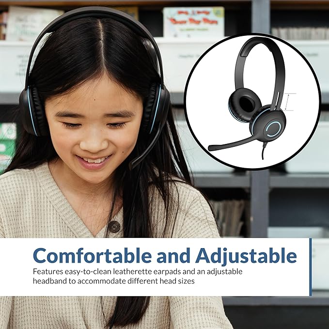 Cyber Acoustics USB-C Stereo Headset – Durable, and Clear Communication in - Image 2