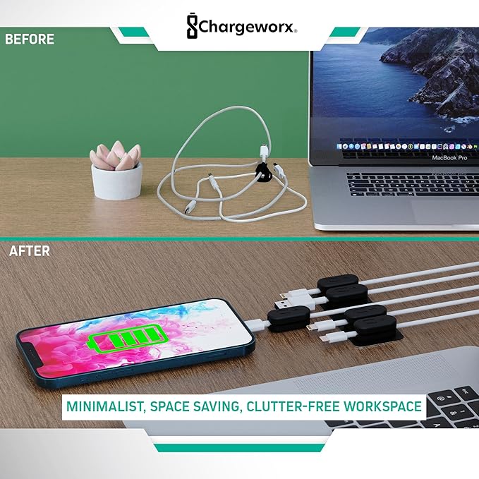 Chargeworx Magnetic Cable Holder - Image 3
