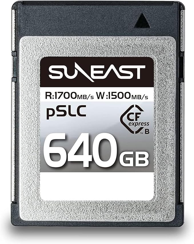 ULTIMATE PRO CFexpress Type B Card 640GB pSLC Series SE-CFXB640S1700 by SUNEAST