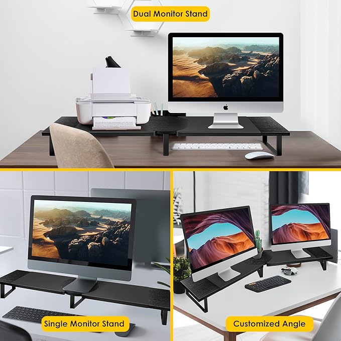 Dual-Monitor Stand for Desk - Image 4