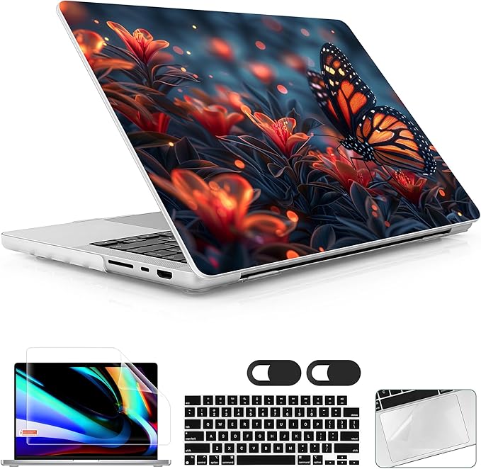 for MacBook Pro 16 inch Case 2021 2022 2023 2024 Release A3186 A3403 M4 A2991 by WelcomeViseNewitems