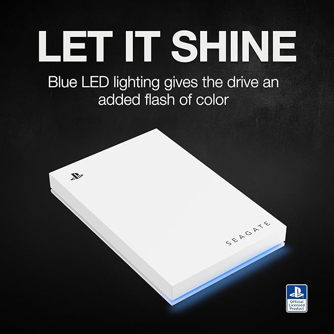 Seagate Game Drive for PlayStation® Consoles 5 TB External Hard Drive - Image 6