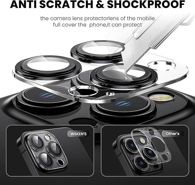 for iPhone 14 Pro/iPhone 14 Pro Max Camera Lens Protector, Full Protective - Image 2