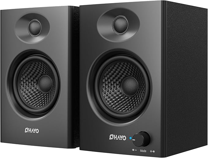 OHAYO 60W Computer Speakers for Music and Gaming, Active Bluetooth 5.3 by MusicOnTheGO