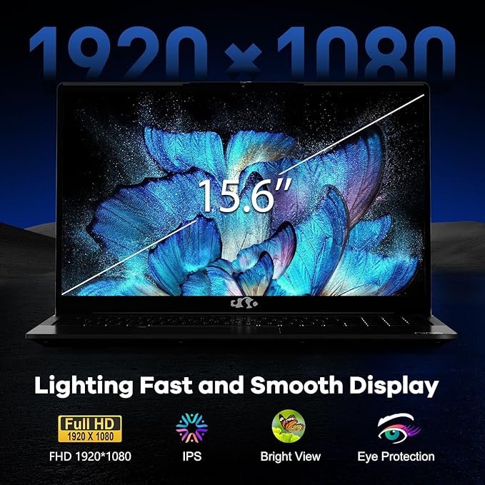 NIMO 15.6" IPS FHD-Gaming-Laptop, AMD Ryzen 5 6600H 6 Cores 64GB DDR5 RAM 1TB - Image 6