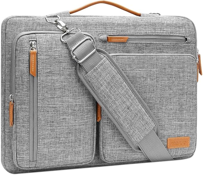 MOSISO 360 Protective Laptop Shoulder Bag, 17-17.3 inch Computer Bag Compatible by MOSISO