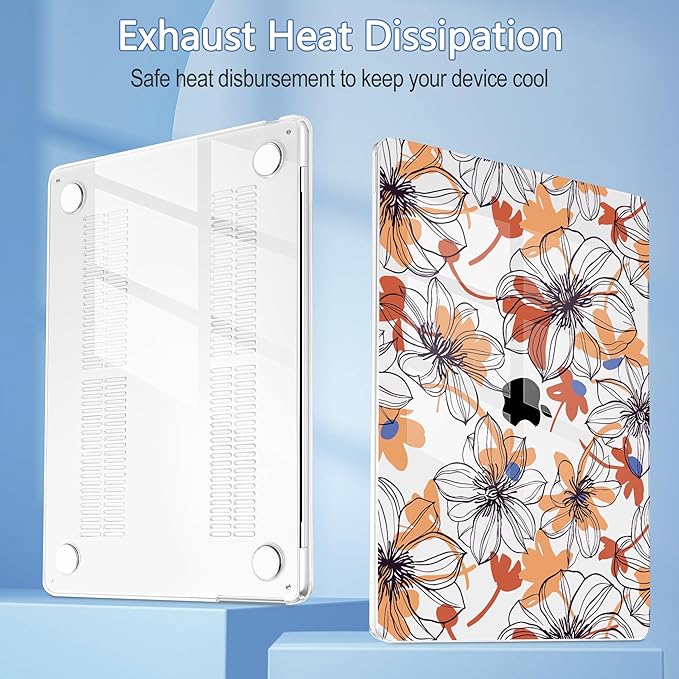 Mektron Compatible with M4 MacBook Air 15 inch Case 2025 A3241 2024 2023 M3 - Image 9