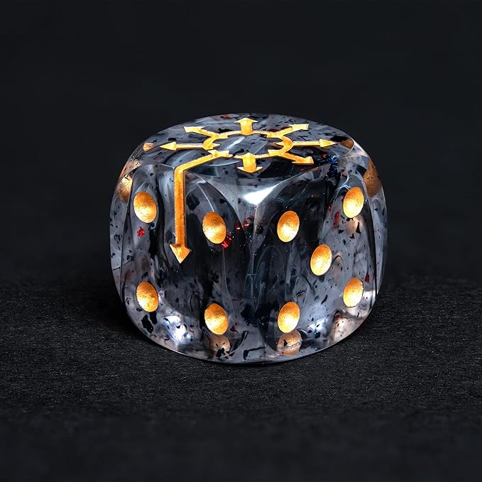 Chaos D6 Dice Set – 10 x 16mm Resin Dice - Image 2